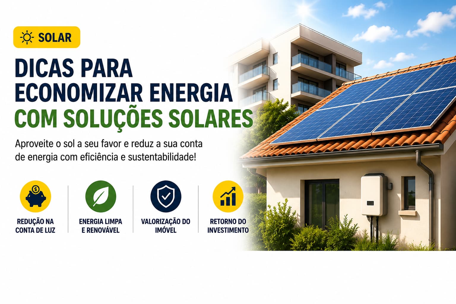 Dicas para economizar com energia solar em SJC e Vale do Paraíba