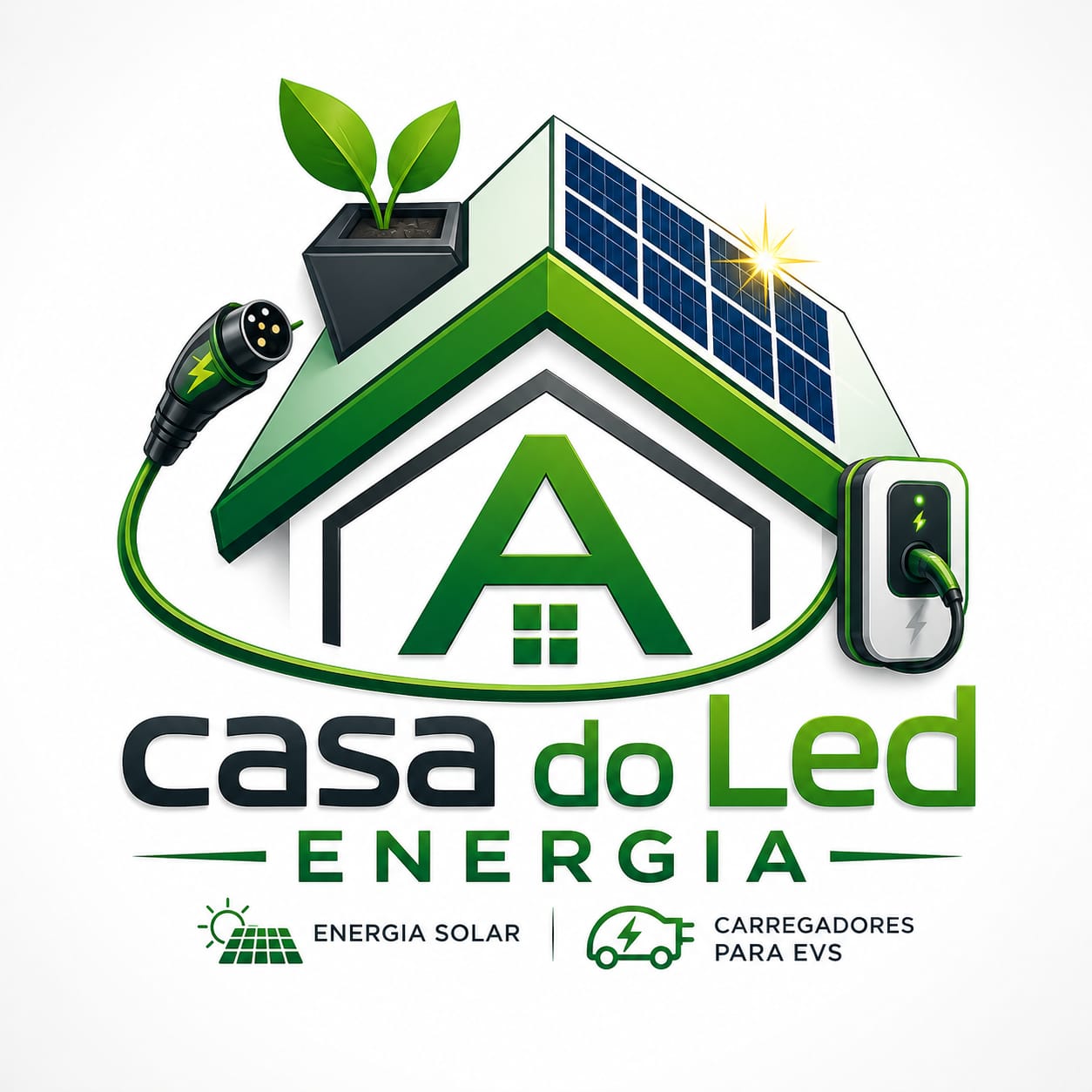 Casa do LED
